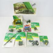 10 Ertl John Deere Die Cast Tractors NIP