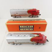 Vintage Lionel Santa Fe 2343P & 2343T Diesels