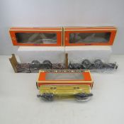 Lionel Romeo Car, and 2 Well Cars in Box
