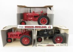 3 Farmall Tractors, H, Super M-TA, F-20