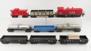 Lionel SOO Line 8569 Engine and Cars