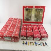 LGB Track, Bridge Kit & 11 Figures- G Gauge boxes