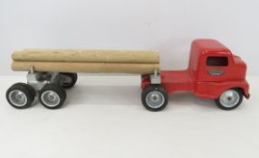 Early Vintage Tonka Toys Log Hauler Truck