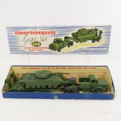 Dinky SuperToys #698 Tank Transporter w/Tank & box