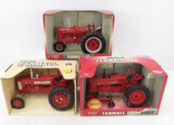 3 Ertl Farmall Tractors, 300, 350, M