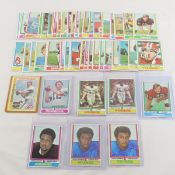 53 1974 & 1978 Topps Football Cards- Staubach