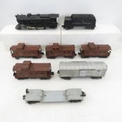 Lionel O Gauge 2025E Loco w/tender & 6 cars