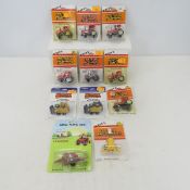 11 Die Cast Tractors and More, NIP