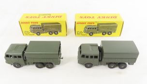 2 Dinky Toys #818 BERLIET All Terrain Trucks