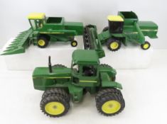 John Deere 8440 Tractor, Turbo II Combine & More