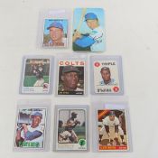 8 1966-1973 Topps Baseball Cards- Stars