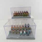 48 LEGO Legend of CHIMA Mini Figures in 2 Displays