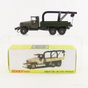 Dinky Toys #808 Camion GMC Military Truck with box