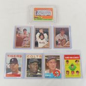 8 1962-1965 Topps Baseball Cards- Stars