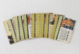 19 1961 POST Cereal Baseball Cards-Many Stars