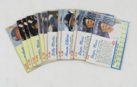 13 1962 POST Cereal baseball Cards- Many Stars