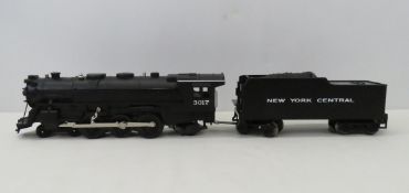 K-Line 3017 Steam Locomotive & NYC Tender