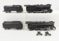 2 American Flyer PRR K-5 Engines with Tenders