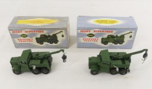 2 Dinky SuperToys #661 Recovery Tractors & boxes