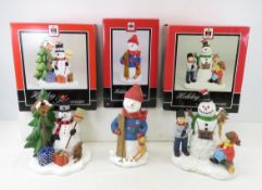 3 SpecCast International Harvester Snowman