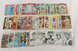 50+ Mixed 1960-70's Topps Baseball Cards