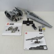 LEGO STAR WARS #75356 Vader Ship & #75437