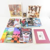 Assorted Sports Programs and Ephemera