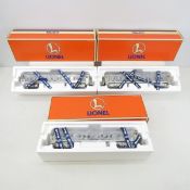 3 Lionel Lines Platinum Ghost Clear Madison Cars