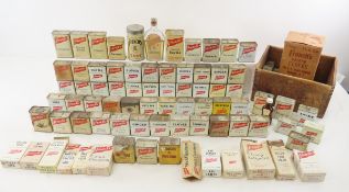 Antique French's Spice Crate, Tins and Boxes