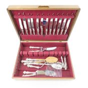 23 Pieces Daisy Pattern Sterling by R. Blackinton