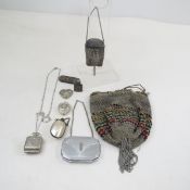 Antique Purses, Coin Holders & Perfume Bottle