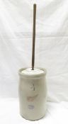 4 Gallon Union Stoneware Red Wing Butter Churn