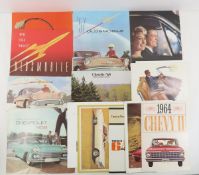 Chevrolet, Cadillac & Oldsmobile Car Brochures