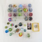 Cuneo Furnace & other art glass marbles
