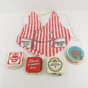 Hamm it up! apron & beer coasters