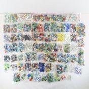 Collection of vintage & modern marbles