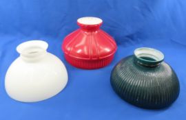 3 Oil Lamp Shades