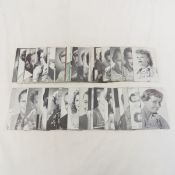 Over 50 Hollywood Stars Penny Arcade Cards