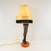 Small Christmas Story Leg Lamp, works