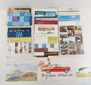 Vintage GM Car Brochures, Annual Reports & More