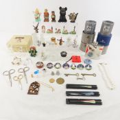 Swarovski crystal & other decorative figurines