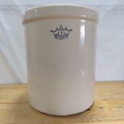 5 Gallon Crown USA Crock- Albany Interior