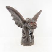 Plaster Outdoor Gargoyle