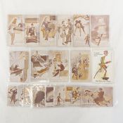 18 Mutoscope Military Postcards