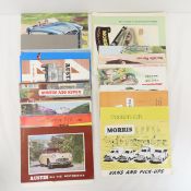 Vintage Austin & Morris Car Brochures