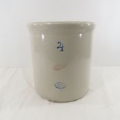 4 Gallon Union Stoneware Red Wing Crock