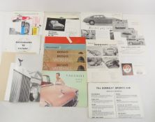 Rolls Royce, Vauxhall & British Car Brochures