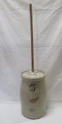 5 Gallon Union Stoneware Red Wing Butter Churn