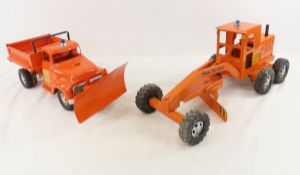 Tonka Plow & Road Grader- Restored