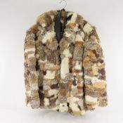 Vintage rabbit Fur coat